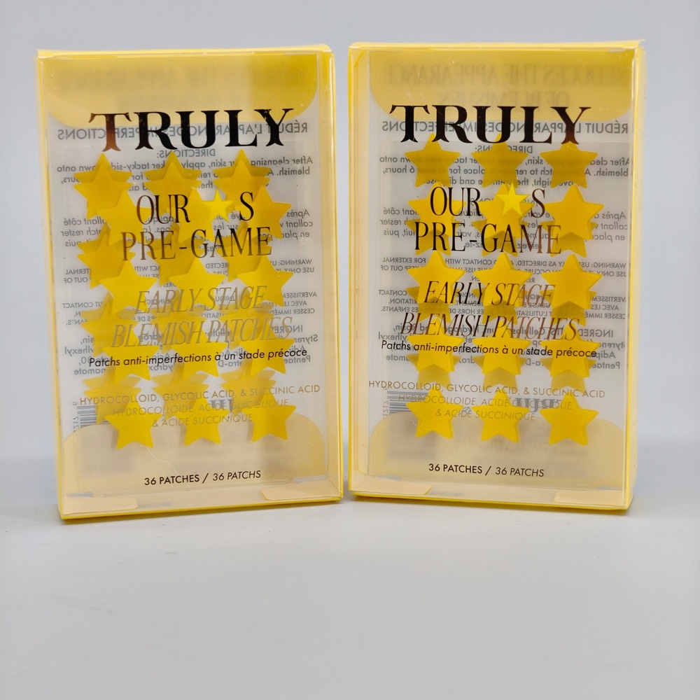 Truly Beauty Our Stars Pre-Game Early Stage Blemish Patches 72ct Star Acne Spots
